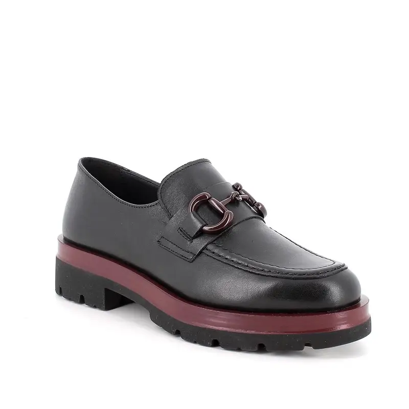 IgieCo Mocassini Donna Nero 3199760 miniatura 2