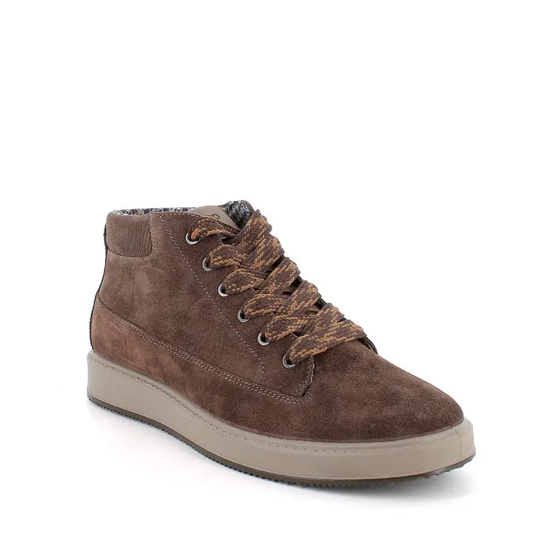 Polacchine da uomo marrone con lacci miniatura 2