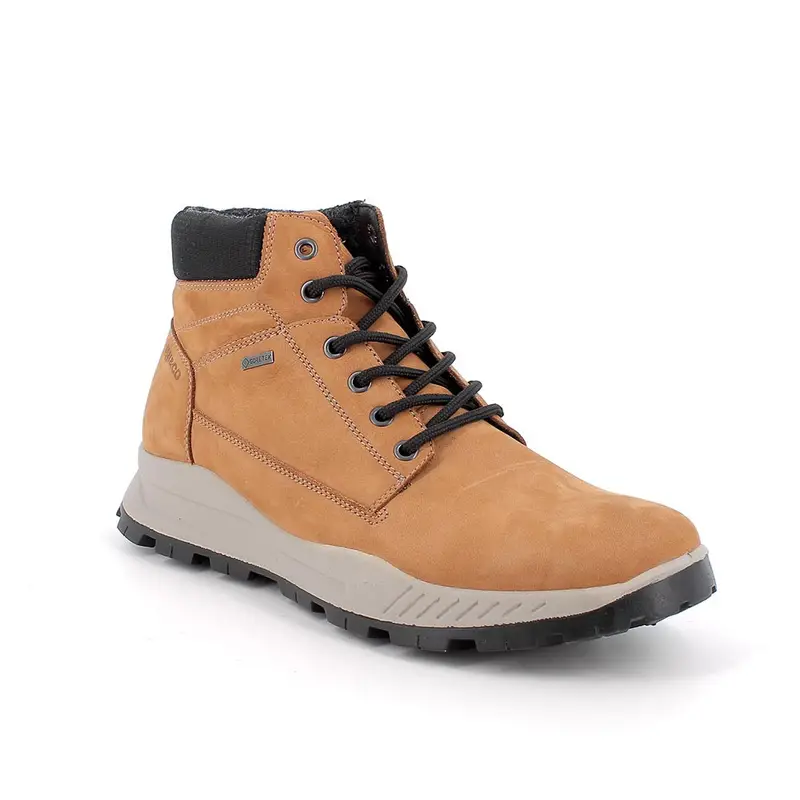 Polacchine gore-tex da uomo nero con lacci miniatura 2