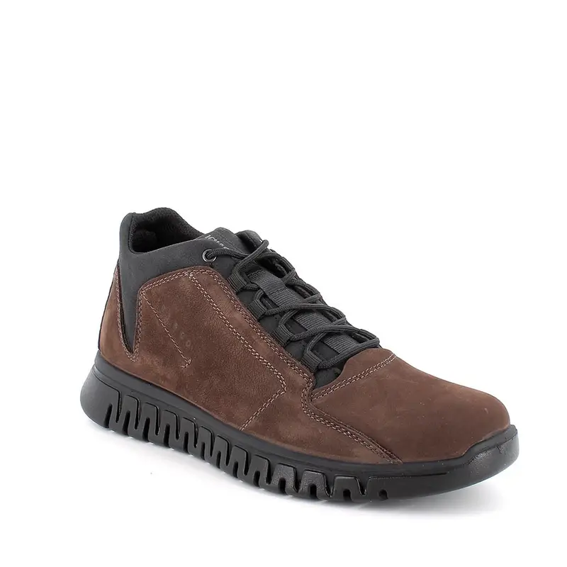 Scarpe da uomo marrone con lacci miniatura 2