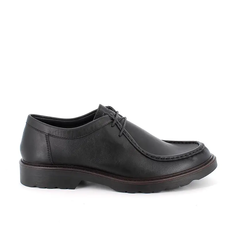 Scarpe da uomo nero con lacci