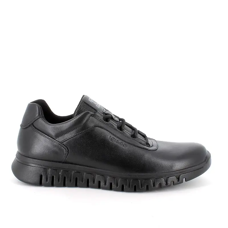 Scarpe da uomo nero con lacci