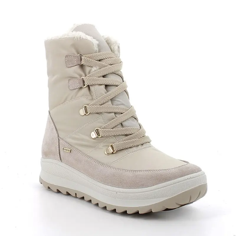 IgieCo Scarponcini Donna Beige 3199724 miniatura 2