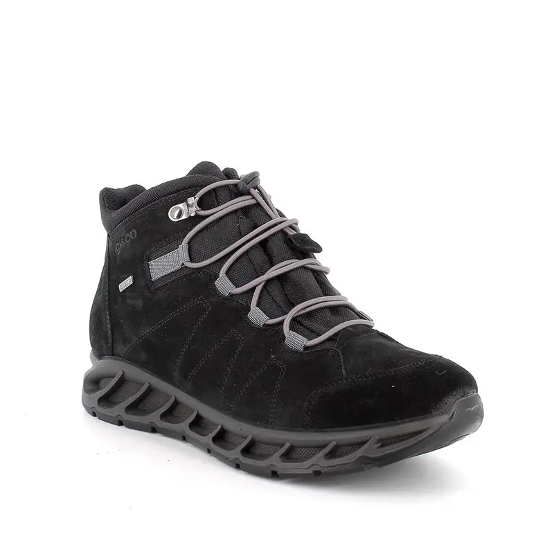 Sneakers gore-tex da donna nero con elastico miniatura 2