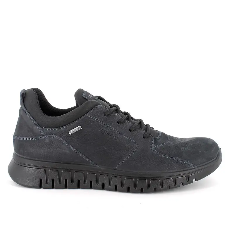 Sneakers gore-tex da uomo blu con lacci