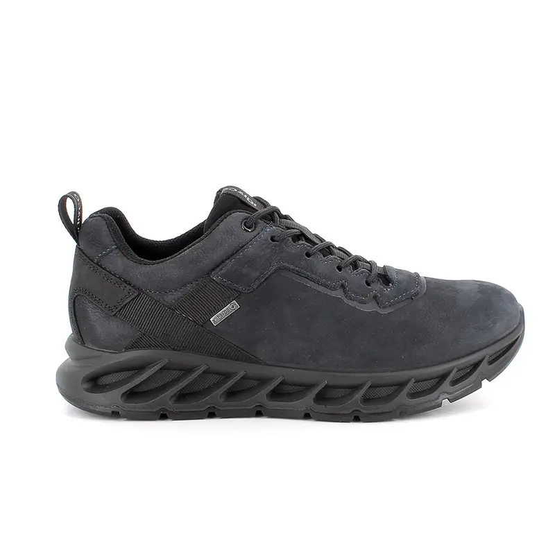 Sneakers gore-tex da uomo blu con lacci