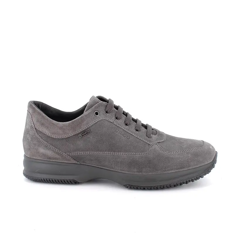 Sneakers gore-tex da uomo grigio con lacci