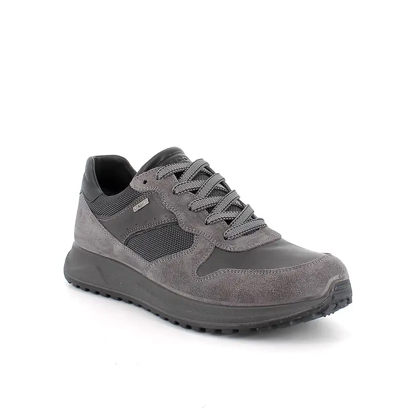 Sneakers gore-tex da uomo grigio con lacci miniatura 2