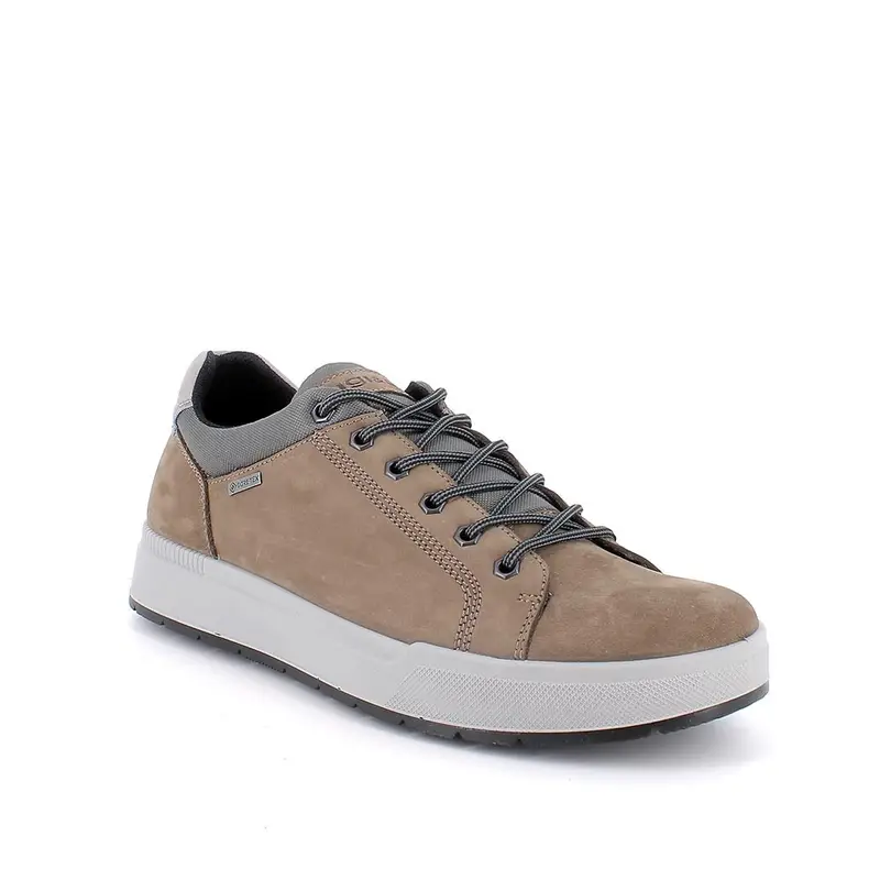 Sneakers gore-tex da uomo verde con lacci miniatura 2