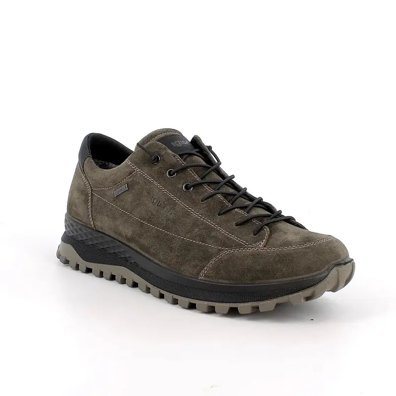 Sneakers gore-tex da uomo verde con lacci miniatura 2