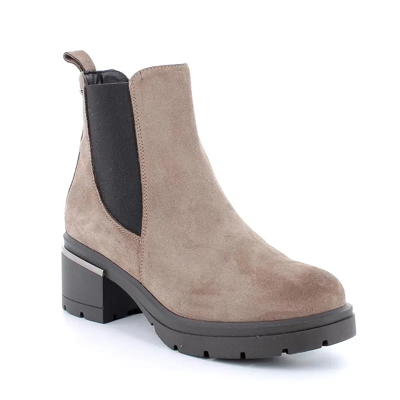 IgieCo Stivaletti con tacco Donna Beige 3199774 miniatura 2