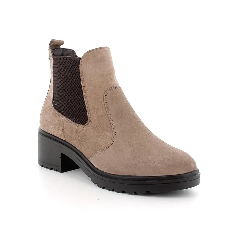 IgieCo Stivaletti con tacco Donna Beige 3199450 miniatura 2