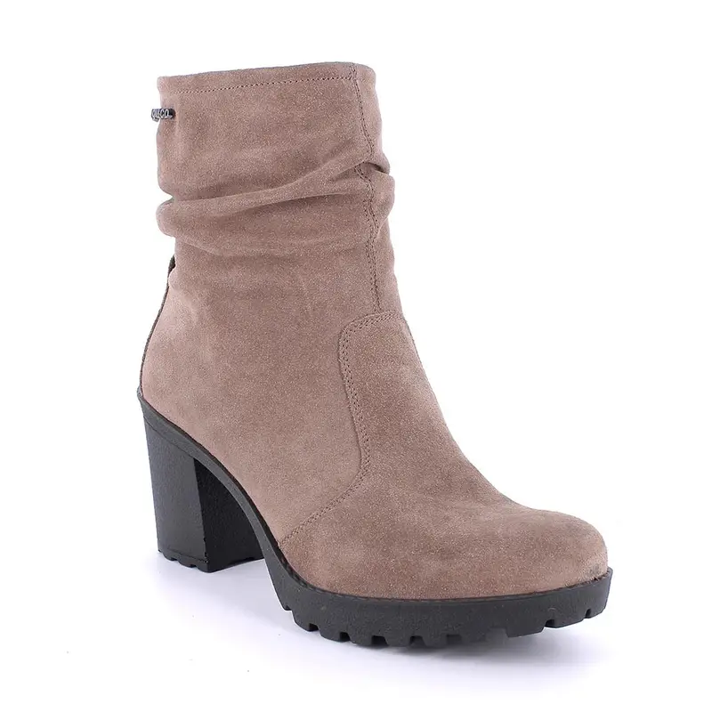 IgieCo Stivaletti con tacco Donna Beige 3199531 miniatura 2