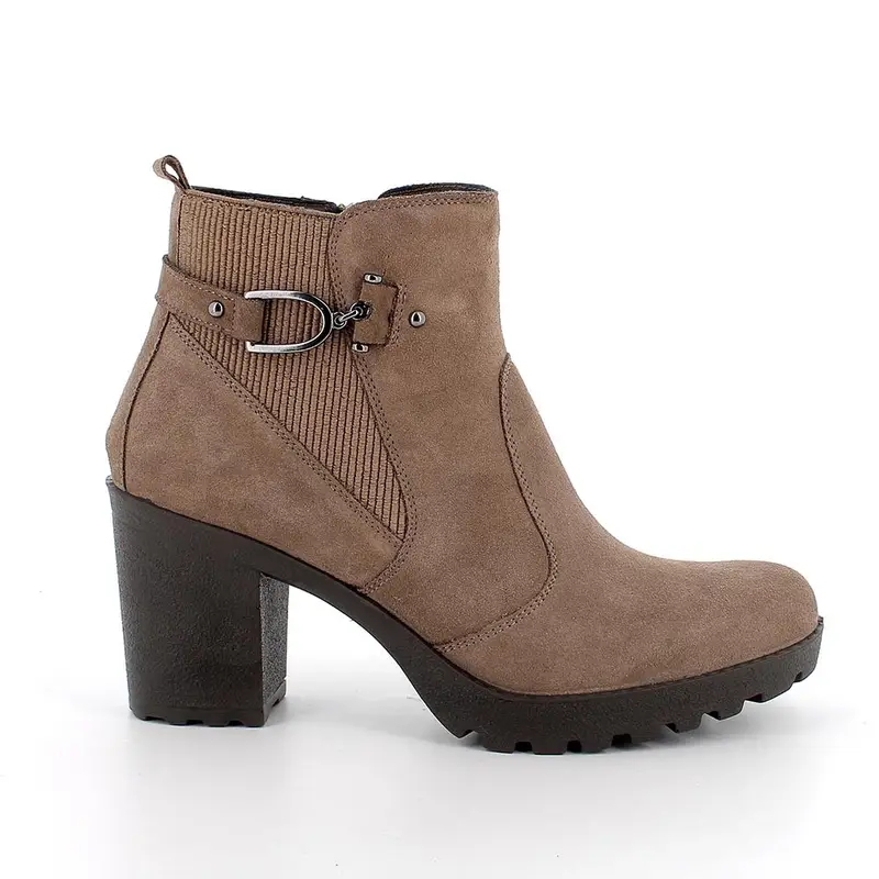 IgieCo Stivaletti con tacco Donna Beige 3199535