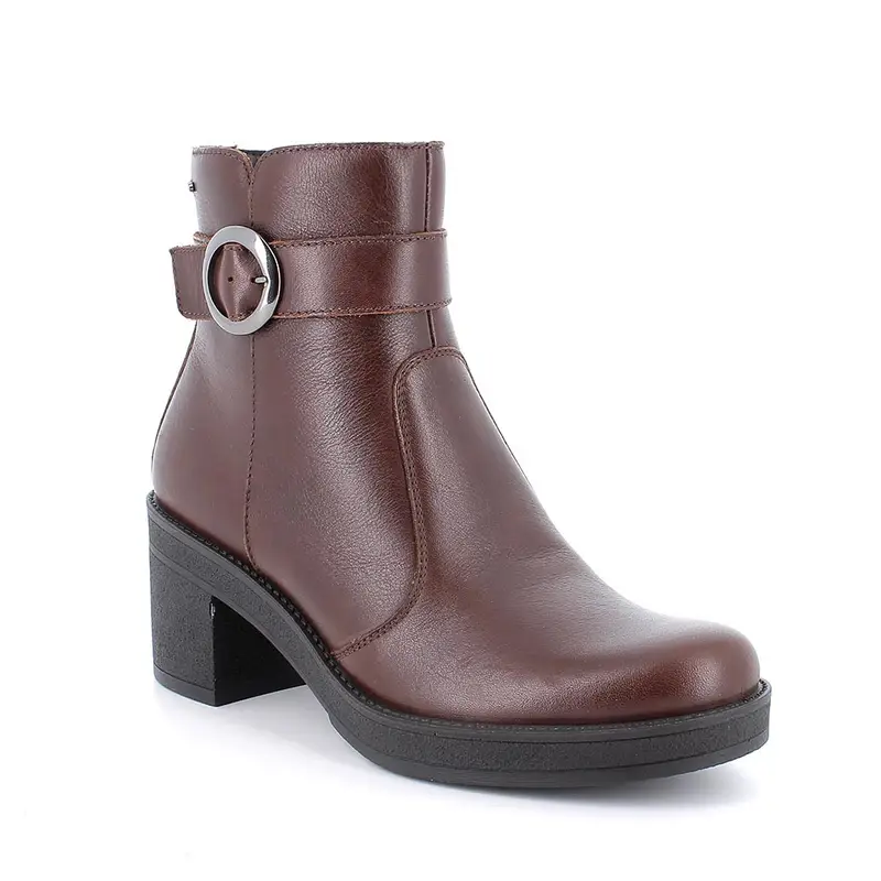 IgieCo Stivaletti con tacco Donna Marrone 3199523 miniatura 2
