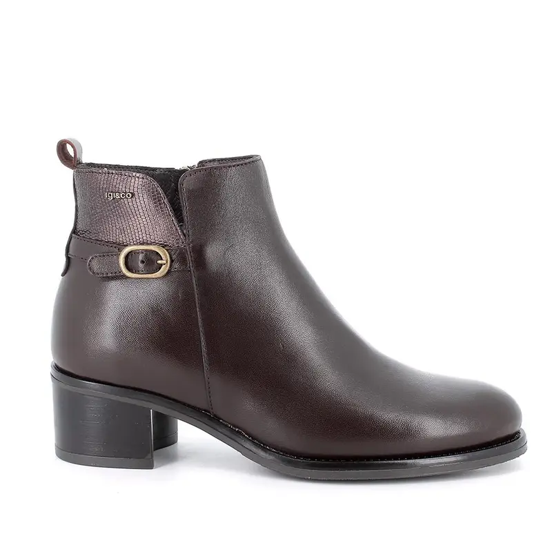 IgieCo Stivaletti con tacco Donna Marrone 3199741