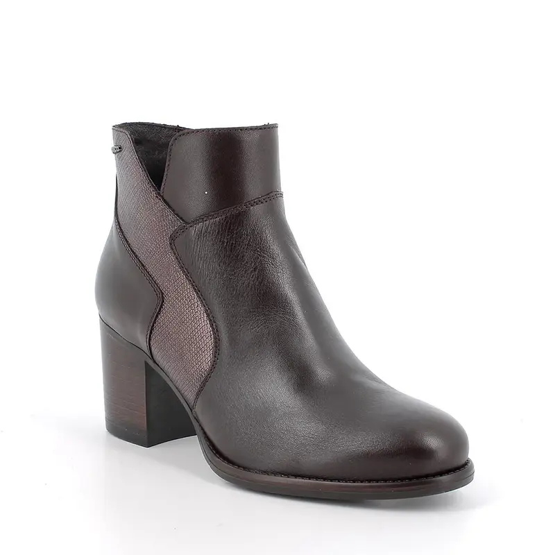 IgieCo Stivaletti con tacco Donna Marrone 3199796 miniatura 2