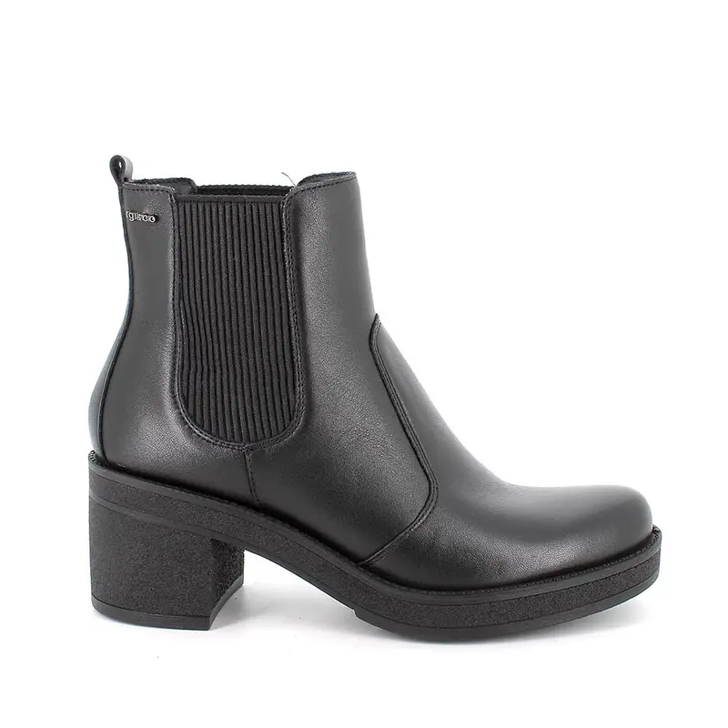 IgieCo Stivaletti con tacco Donna Nero 3199521