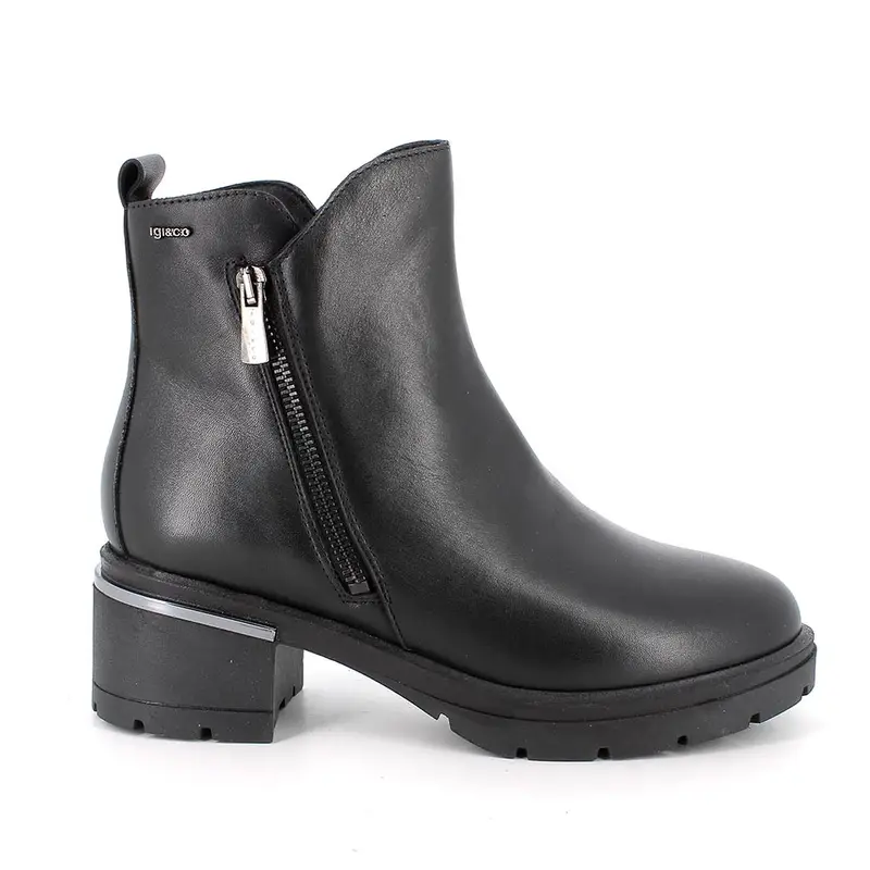 IgieCo Stivaletti con tacco Donna Nero 3199768