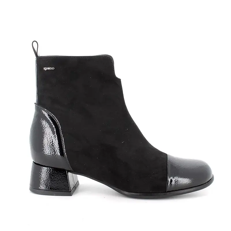 IgieCo Stivaletti con tacco Donna Nero 3199780
