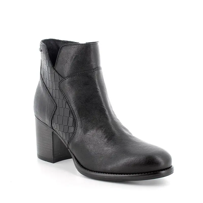 IgieCo Stivaletti con tacco Donna Nero 3199794 miniatura 2