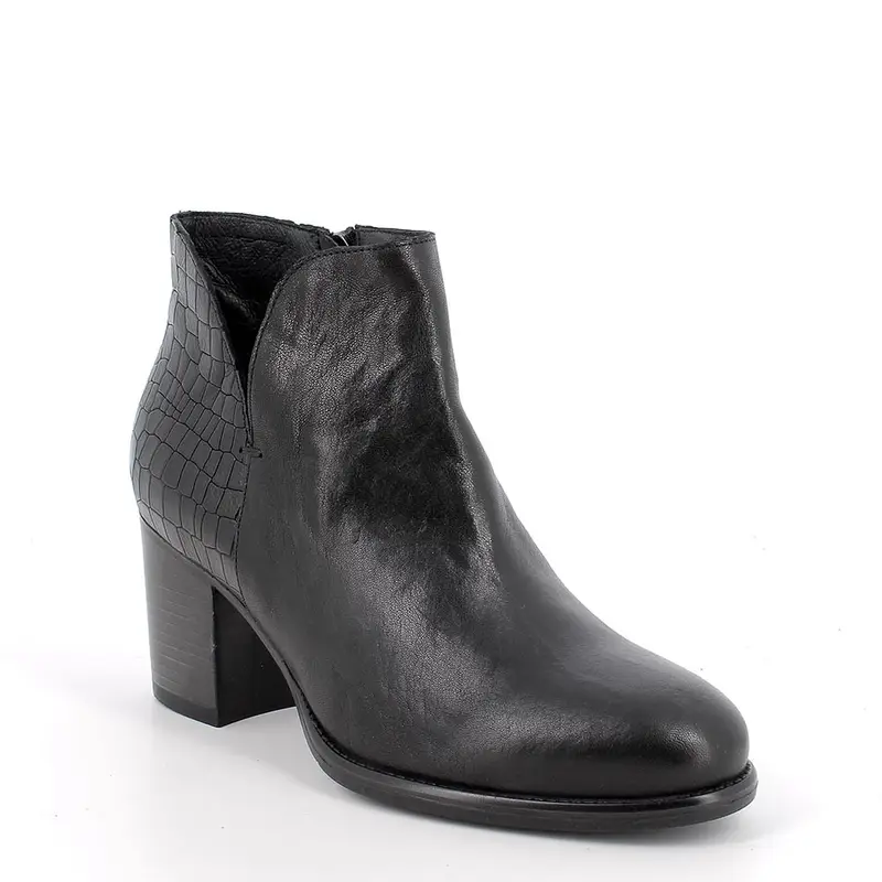 IgieCo Stivaletti con tacco Donna Nero 3199800 miniatura 2