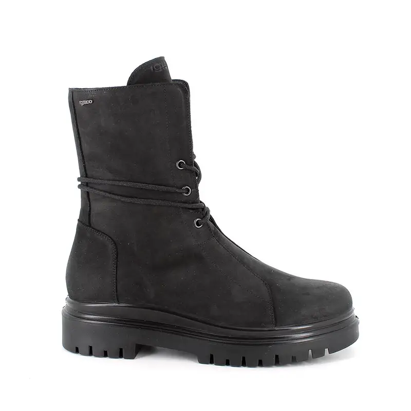 Stivaletti da donna nero con zip