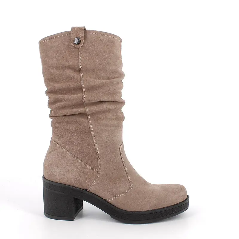 IgieCo Stivali con tacco Donna Beige 3199525