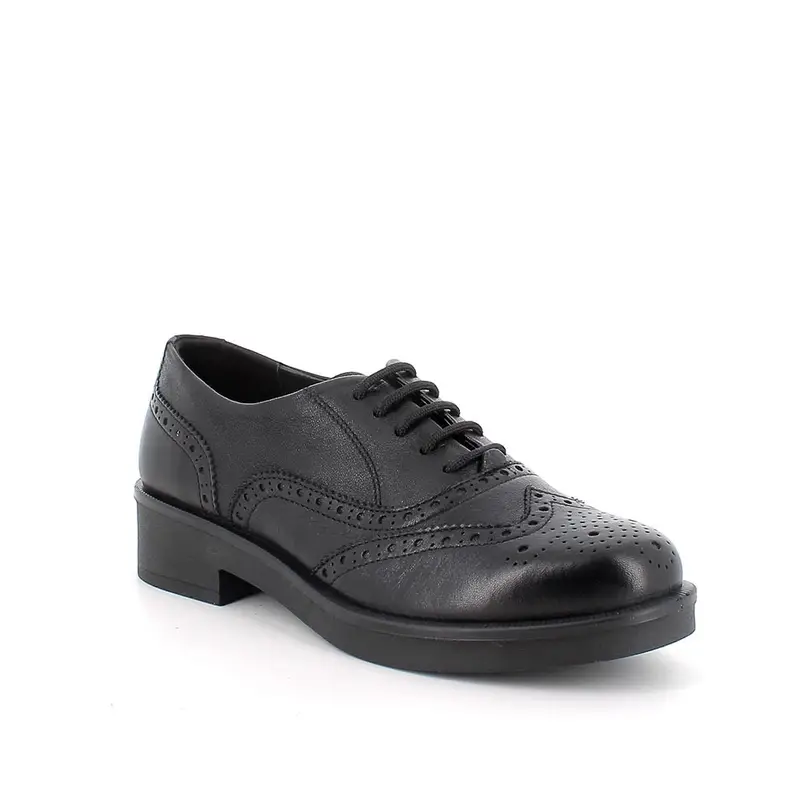 Stringate da donna nero con lacci miniatura 2