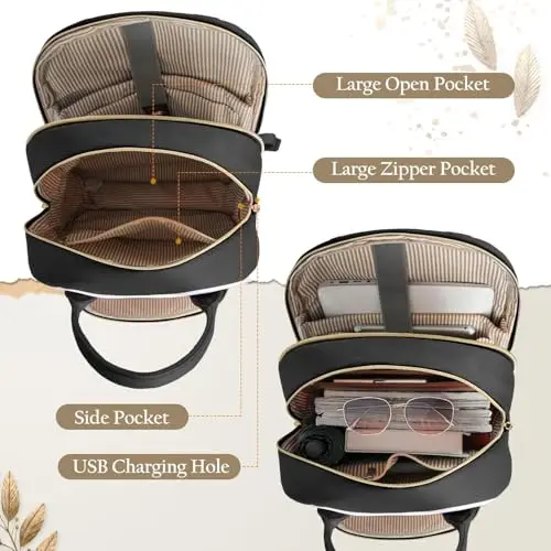 IGOLUMON Zaino scuola Donna Nero 2977771 miniatura 3