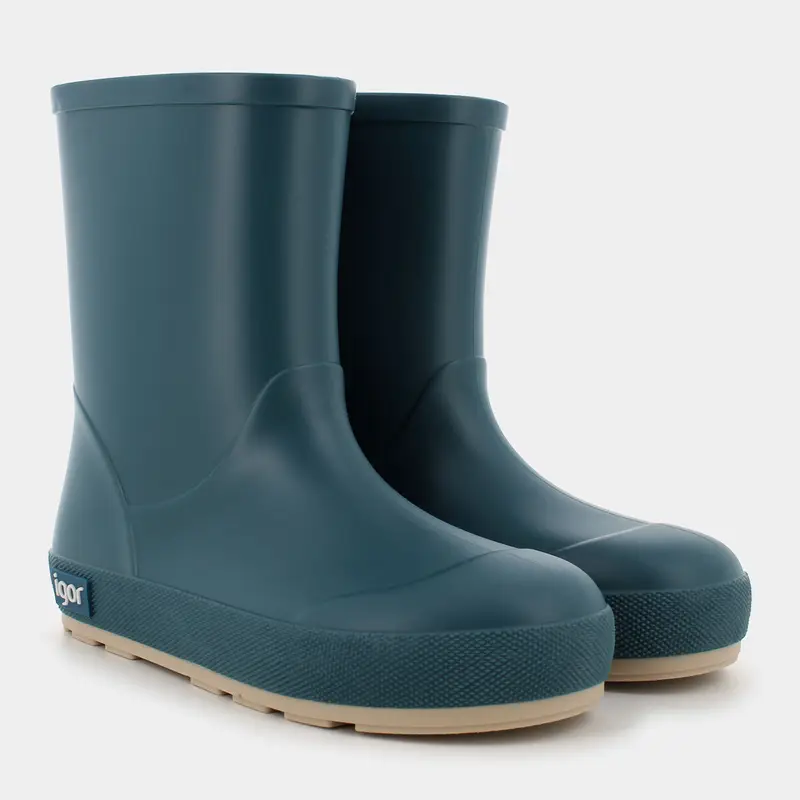 Pioggia-neve-Scarpe Igor da Bambina, blu miniatura 2