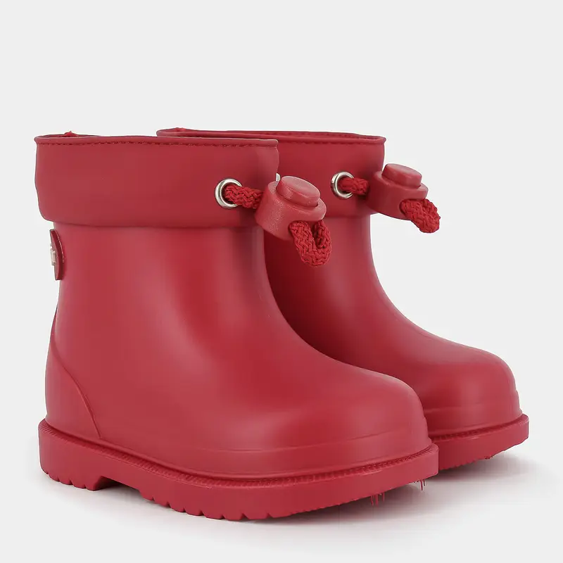 Pioggia-neve-Scarpe Igor da Bambina, rosso miniatura 2