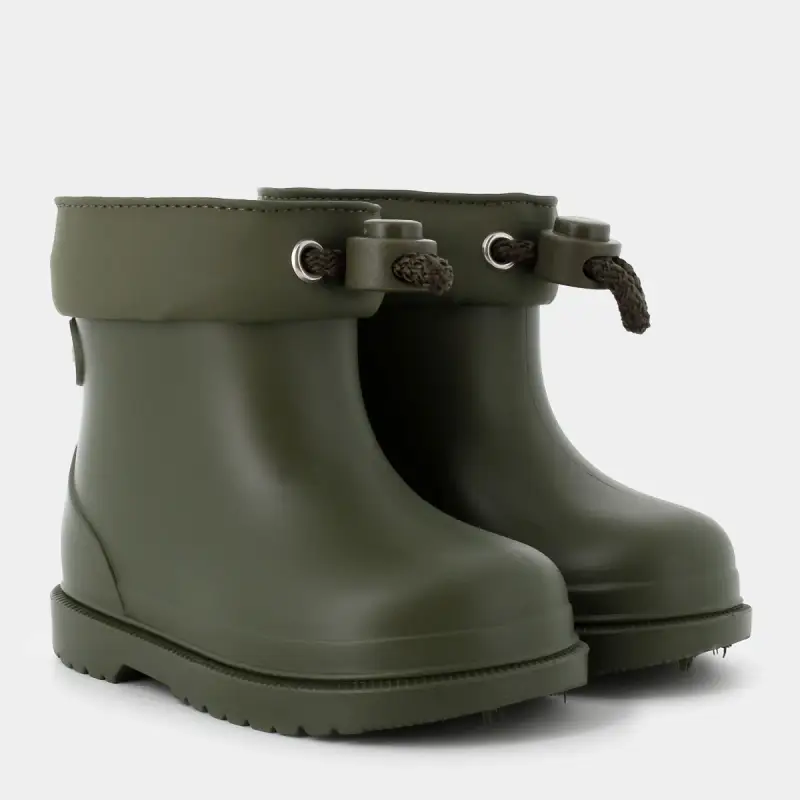 Pioggia-neve-Scarpe Igor da Bambino, verde miniatura 2