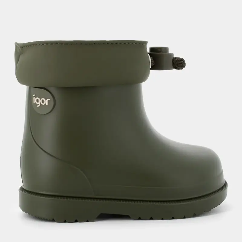 Pioggia-neve-Scarpe Igor da Bambino, verde
