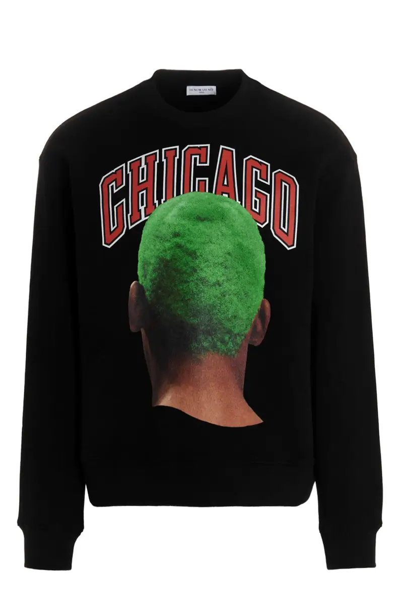 Felpa Chicago Player Green Nero