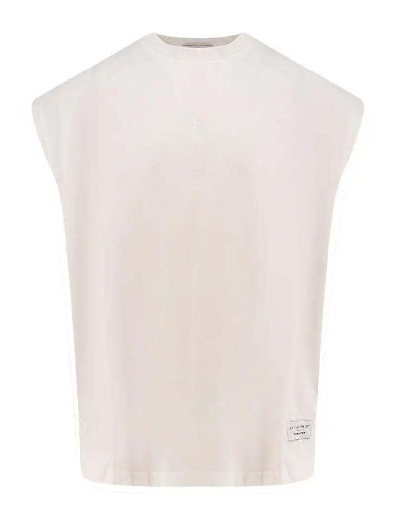 Maglietta In Cotone Bianco