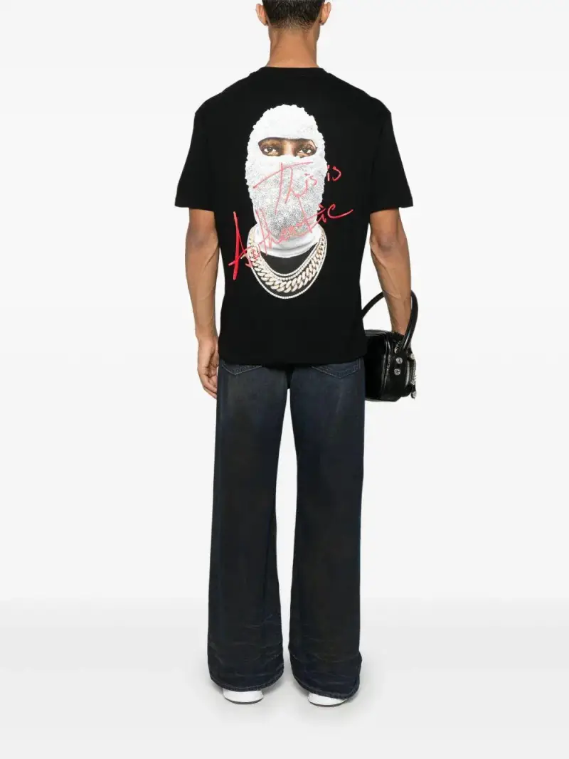 IH NOM UH NIT T-shirt Nero 4015030 miniatura 3