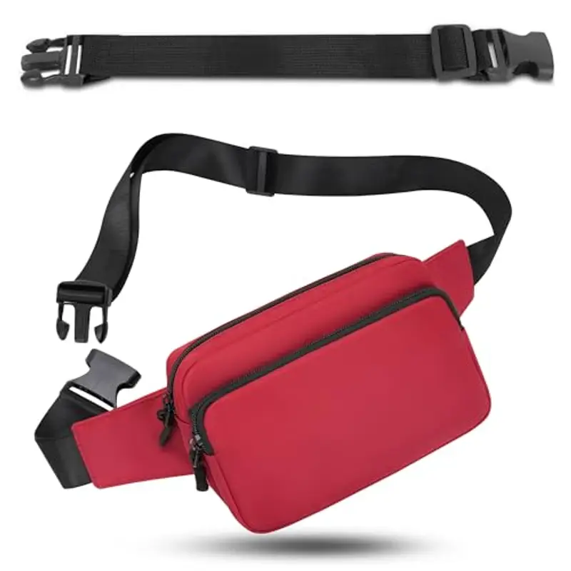 IHIGOGOFA Marsupio Rosso 1599295