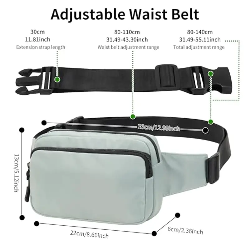 IHIGOGOFA Marsupio Verde 1599297 miniatura 3