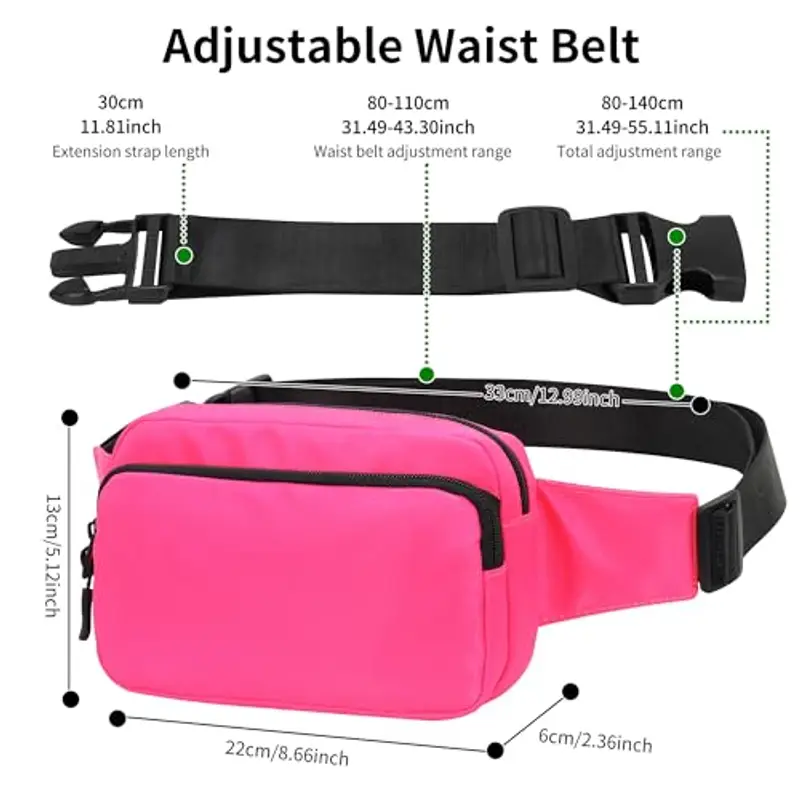 IHIGOGOFA Marsupio Uomo Rosa 1599292 miniatura 3