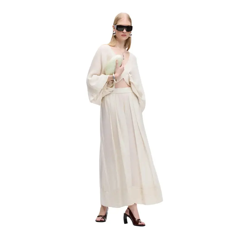 Blusa a scollo a V da donna Ikikiz