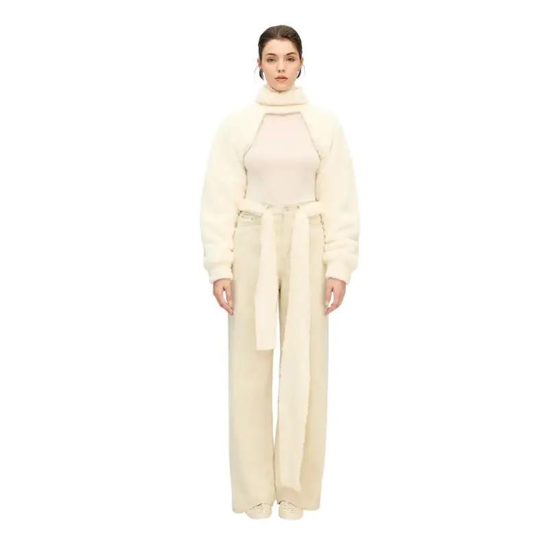 Bolero in sherpa donna Ikikiz