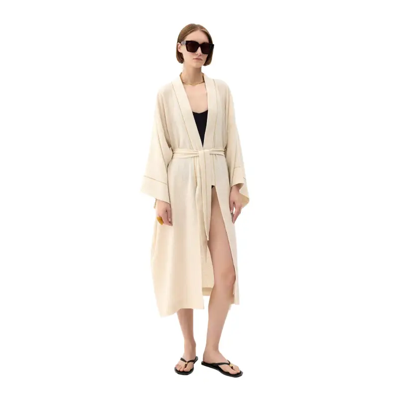 Kimono in lino donna Ikikiz