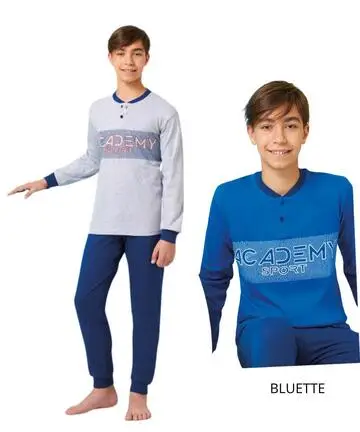 Pigiama da ragazzo in jersey di cotone Il Granchietto GP4154