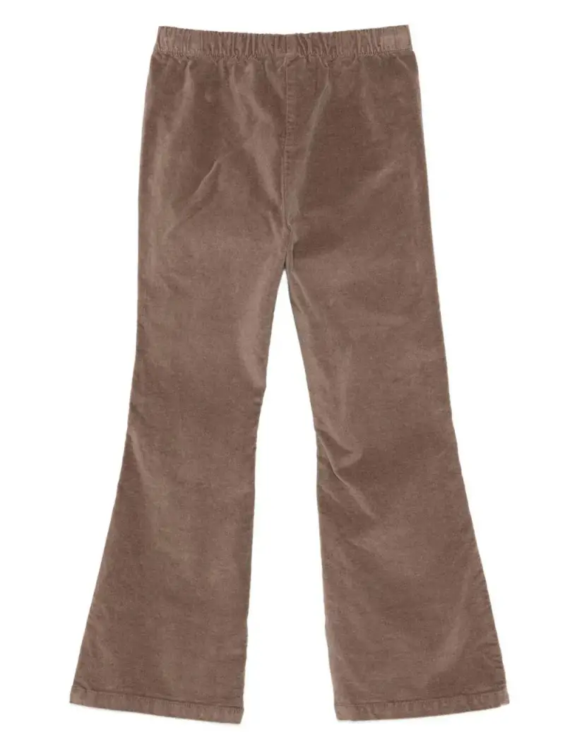 Il Gufo Kids Pantaloni corduroy cioccolato per bambino miniatura 3