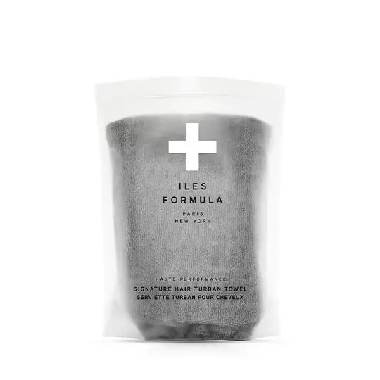 Hair Turban Towel Grey