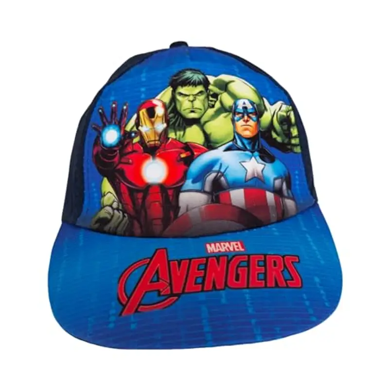 ILS I LOVE SHOPPING Cappello con Visiera da Ragazzo/Bambino Berretto da Baseball Regolabile (Avengers Hulk) miniatura 2