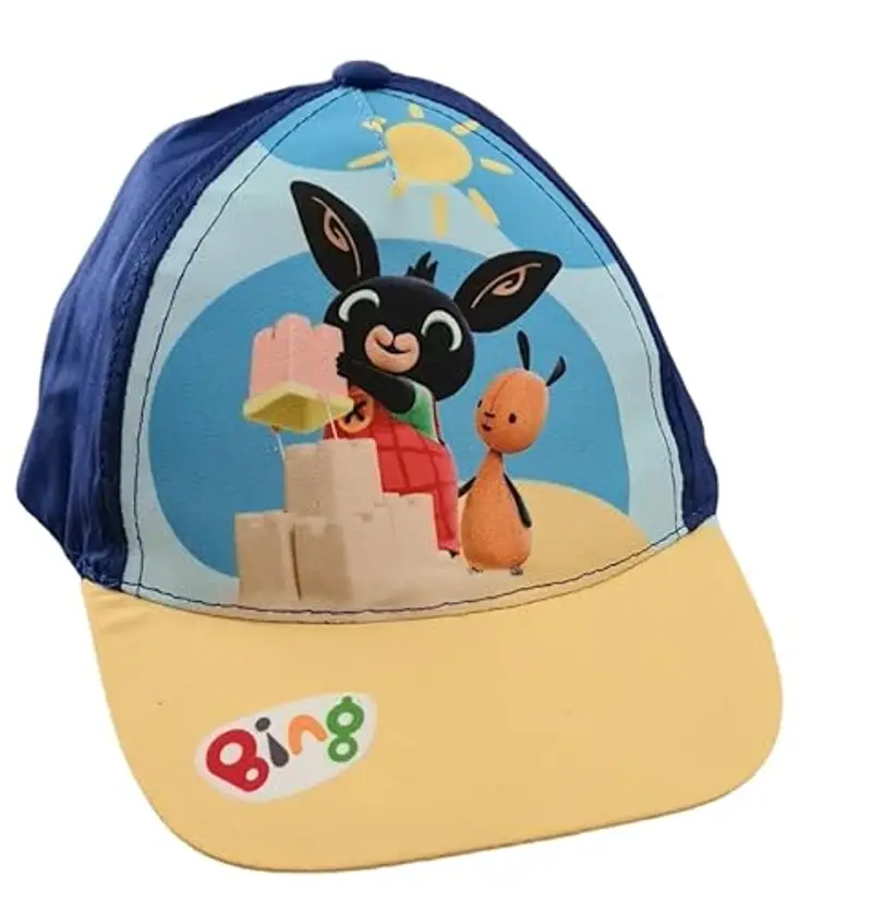 ILS I LOVE SHOPPING Cappello con Visiera da Ragazzo/Bambino Berretto da Baseball Regolabile (Bing e Flop)