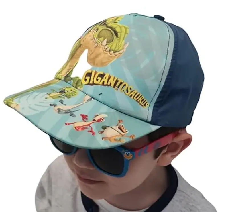 ILS I LOVE SHOPPING Cappello con Visiera da Ragazzo/Bambino Berretto da Baseball Regolabile (Dinosauri T-Rex) miniatura 3