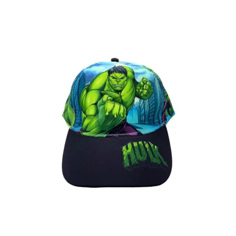 ILS I LOVE SHOPPING Cappello con Visiera da Ragazzo/Bambino Berretto da Baseball Regolabile per Avengers Hulk miniatura 3